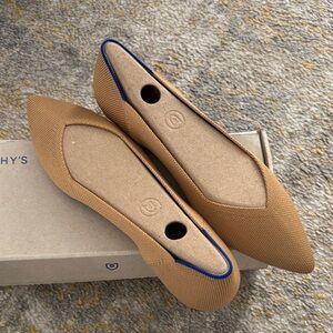 Rothy's Camel Pointed Flats